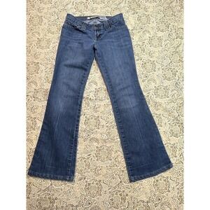 Gap Ultra Low Rise Bootcut Womens Jeans Designer Blue Sz. 1 Regular Ladies Pants